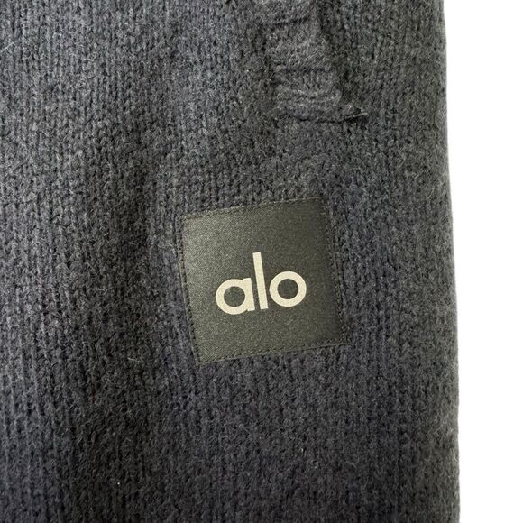 ALO New Class Cashmere Sweatpant Black Size Small - Picture 7 of 9